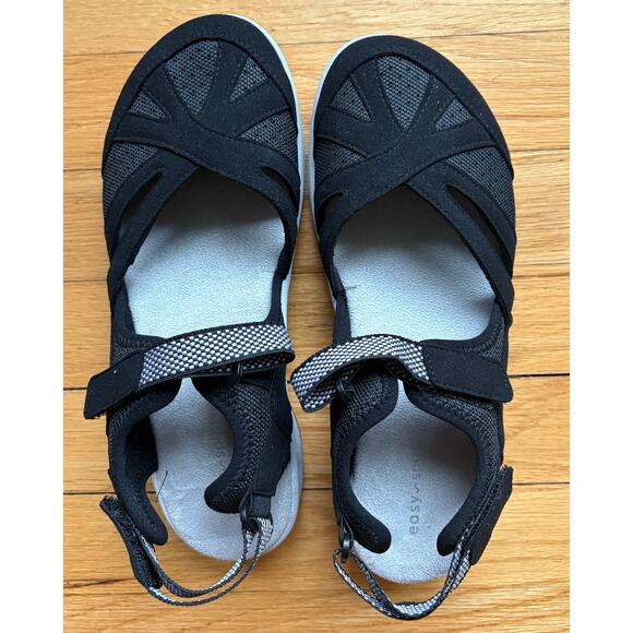 Easy Spirit Esplash Women's Black Sandals - Size 8 M - Picture 3 of 6